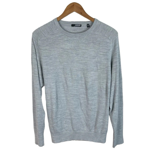 LS328 Men’s Murano Modern Performance Casual Crew Neck Sweater L - Picture 1 of 5